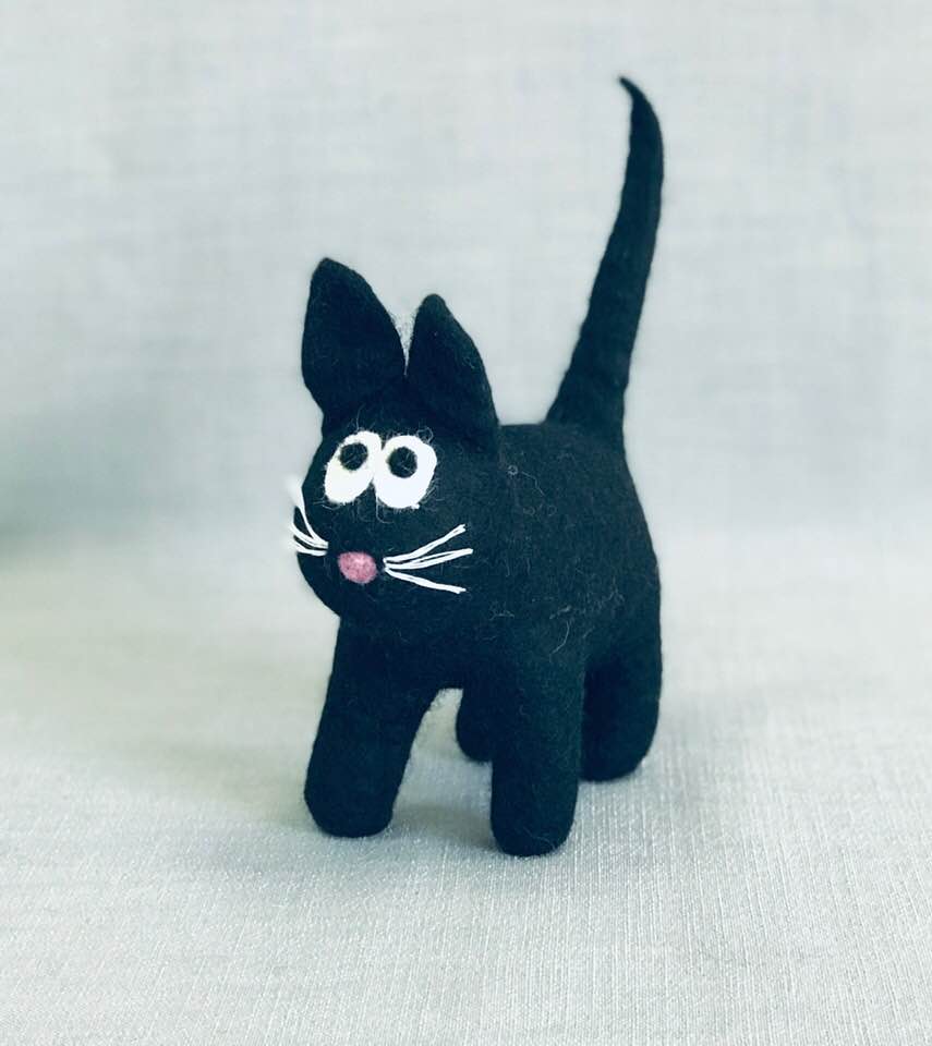 Toy - Cat - Black