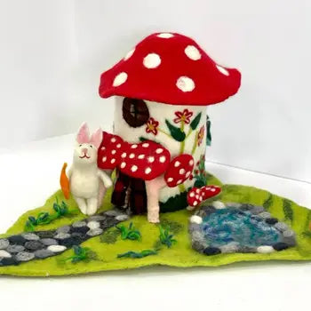 Finger Puppets - Magical Mushroom Cottage