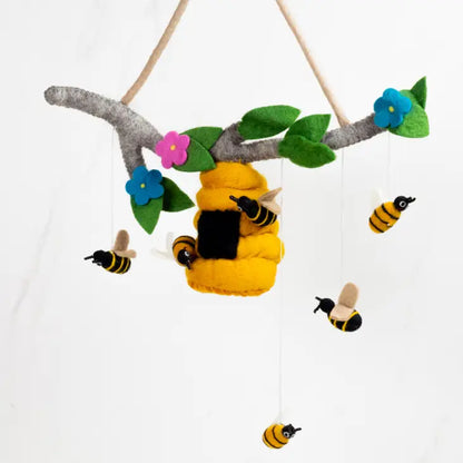 Baby Mobile - Beehive and Honey Bee