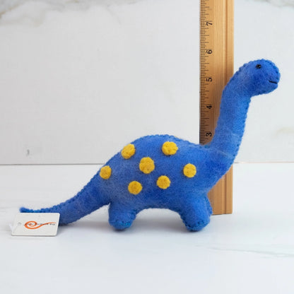 Toy - Dinosaur - Blue with Yellow Spots