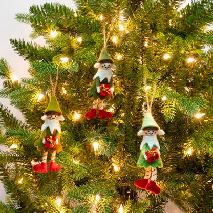 Ornament - Elf - Set of 3