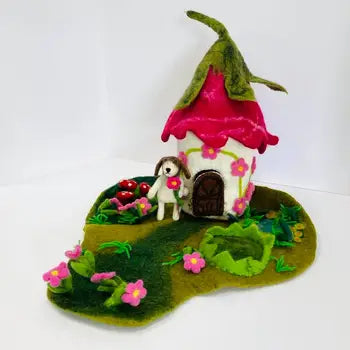 Finger Puppets - Flowery Fairytale Cottage