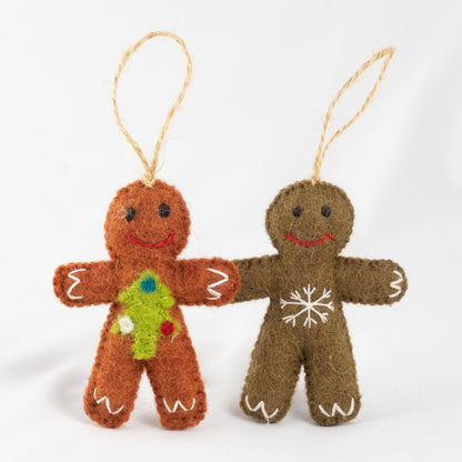 Ornament - Gingerbread Men - Set of 8