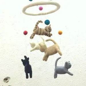 Baby Mobile - Cats