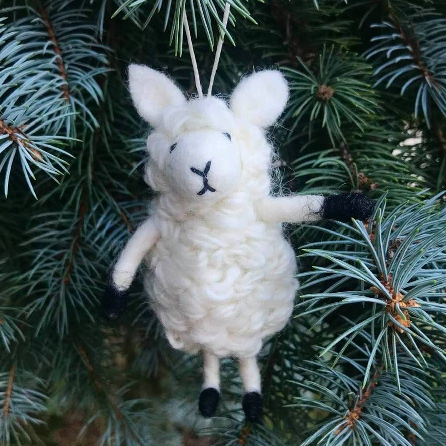 Ornament - White Sheep