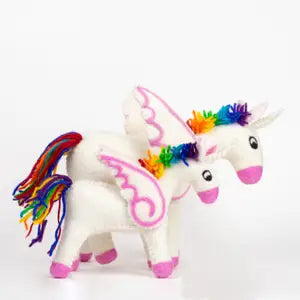 Toy - Rainbow Unicorn - Small or Large