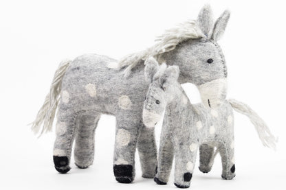 Toy - Dapple Grey Horse - Small and Large