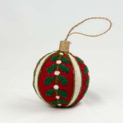 Ornament - Red Christmas Balls