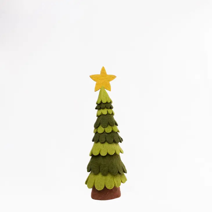 Home Decor - Christmas Tree - Dark and Light Green